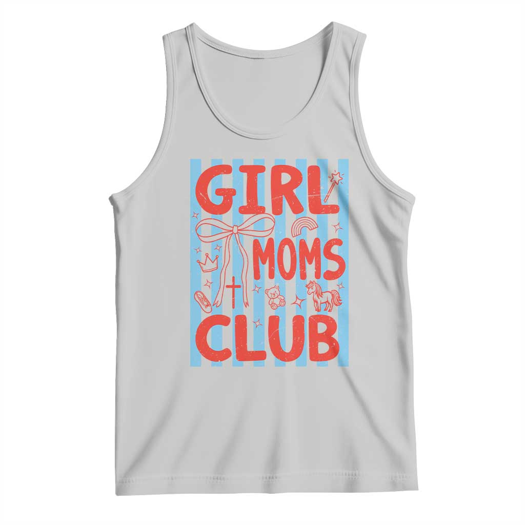 Girl Mom Club Tank Top Pregnancy Announcement First Time Mother's Day TS14 Ash Print Your Wear