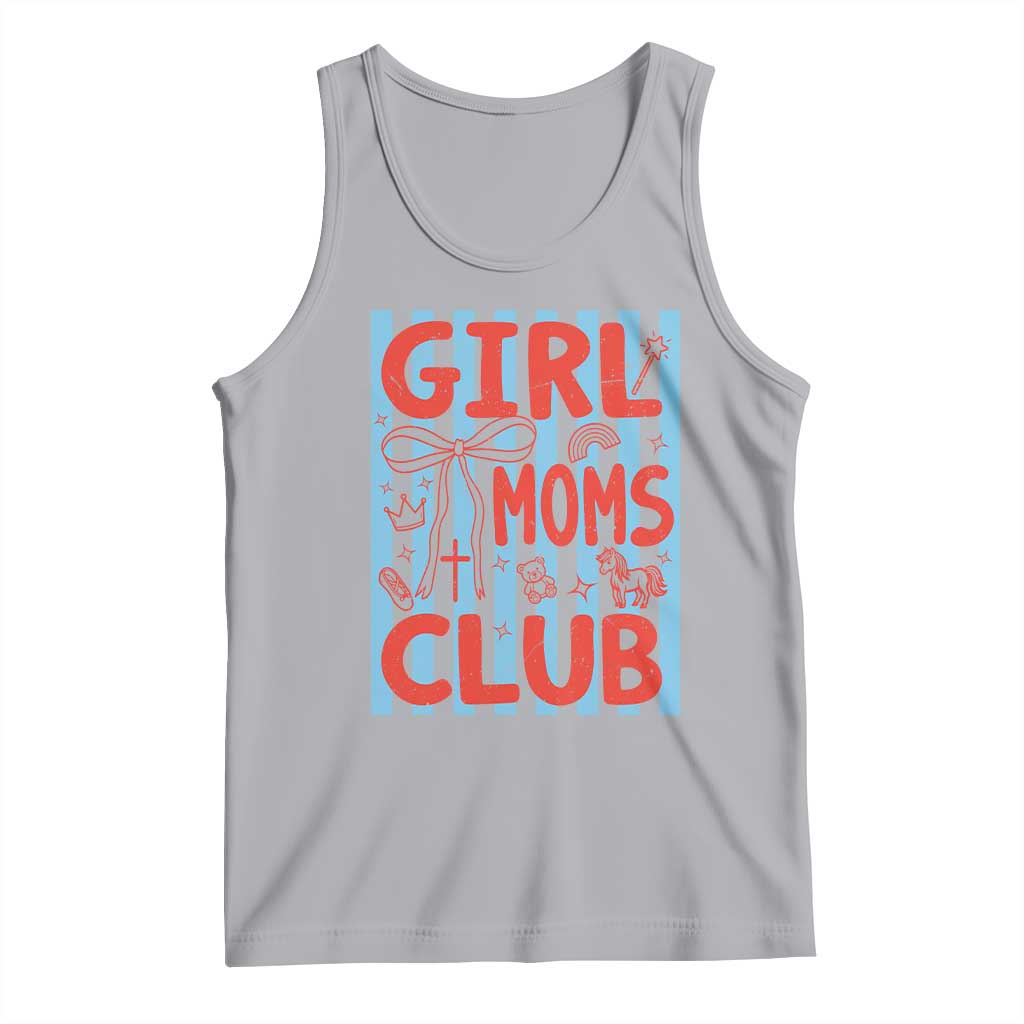 Girl Mom Club Tank Top Pregnancy Announcement First Time Mother's Day TS14 Athletic Heather Print Your Wear