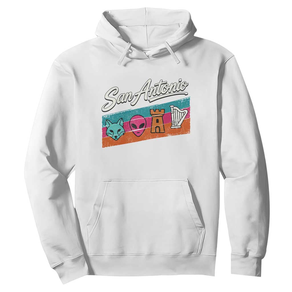 Funny Fox Alien Castle Harper Meme Hoodie San Antonio Texas Pride Sports Fan