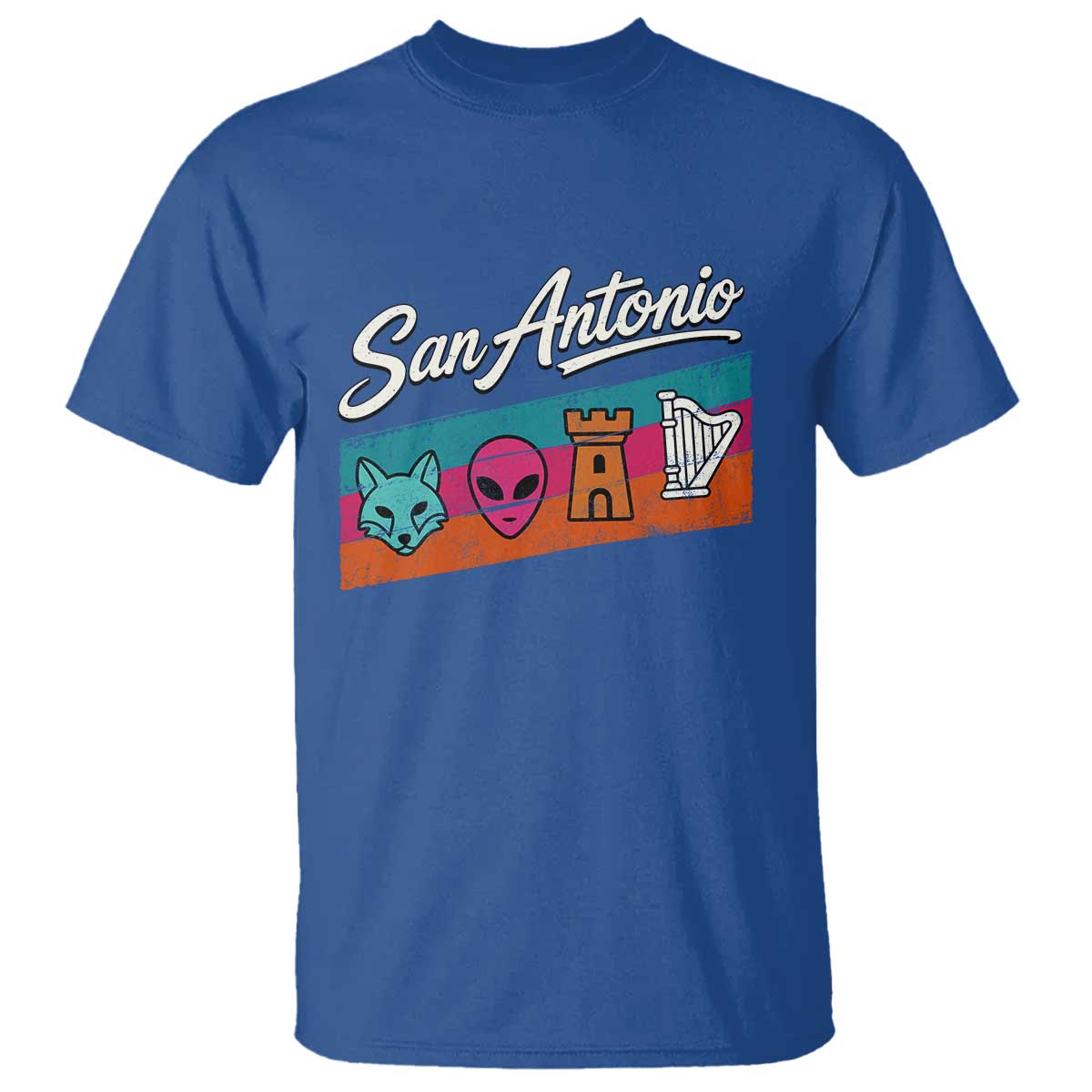 Funny Fox Alien Castle Harper Meme T Shirt San Antonio Texas Pride Sports Fan