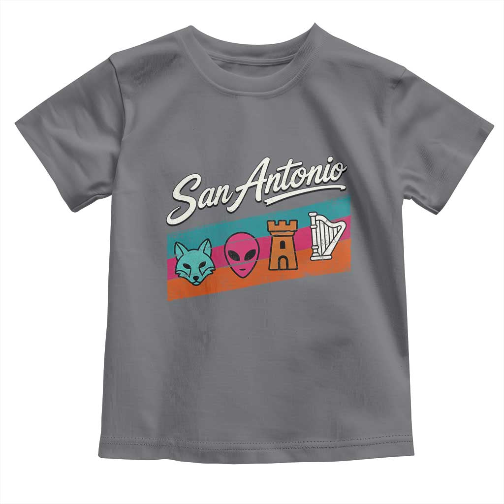 Funny Fox Alien Castle Harper Meme Toddler T Shirt San Antonio Texas Pride Sports Fan