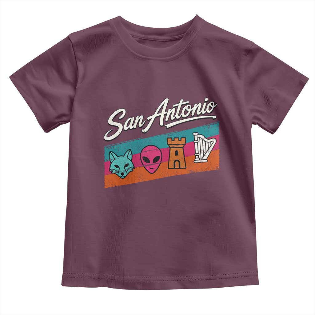 Funny Fox Alien Castle Harper Meme Toddler T Shirt San Antonio Texas Pride Sports Fan