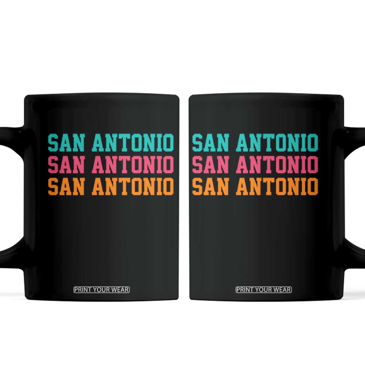 San Antonio Texas Pride Sports Fan Style Coffee Mug TX Game Day San Antonio Texas Pride Sports Fan