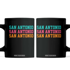 San Antonio Texas Pride Sports Fan Style Coffee Mug TX Game Day San Antonio Texas Pride Sports Fan