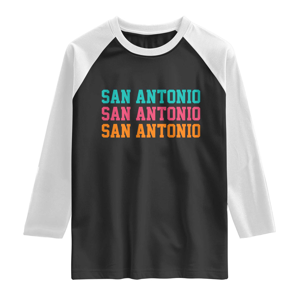 San Antonio Texas Pride Sports Fan Style Raglan Shirt TX Game Day San Antonio Texas Pride Sports Fan