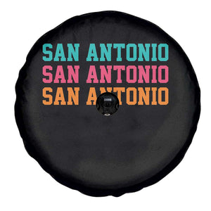 San Antonio Texas Pride Sports Fan Style Spare Tire Cover TX Game Day San Antonio Texas Pride Sports Fan