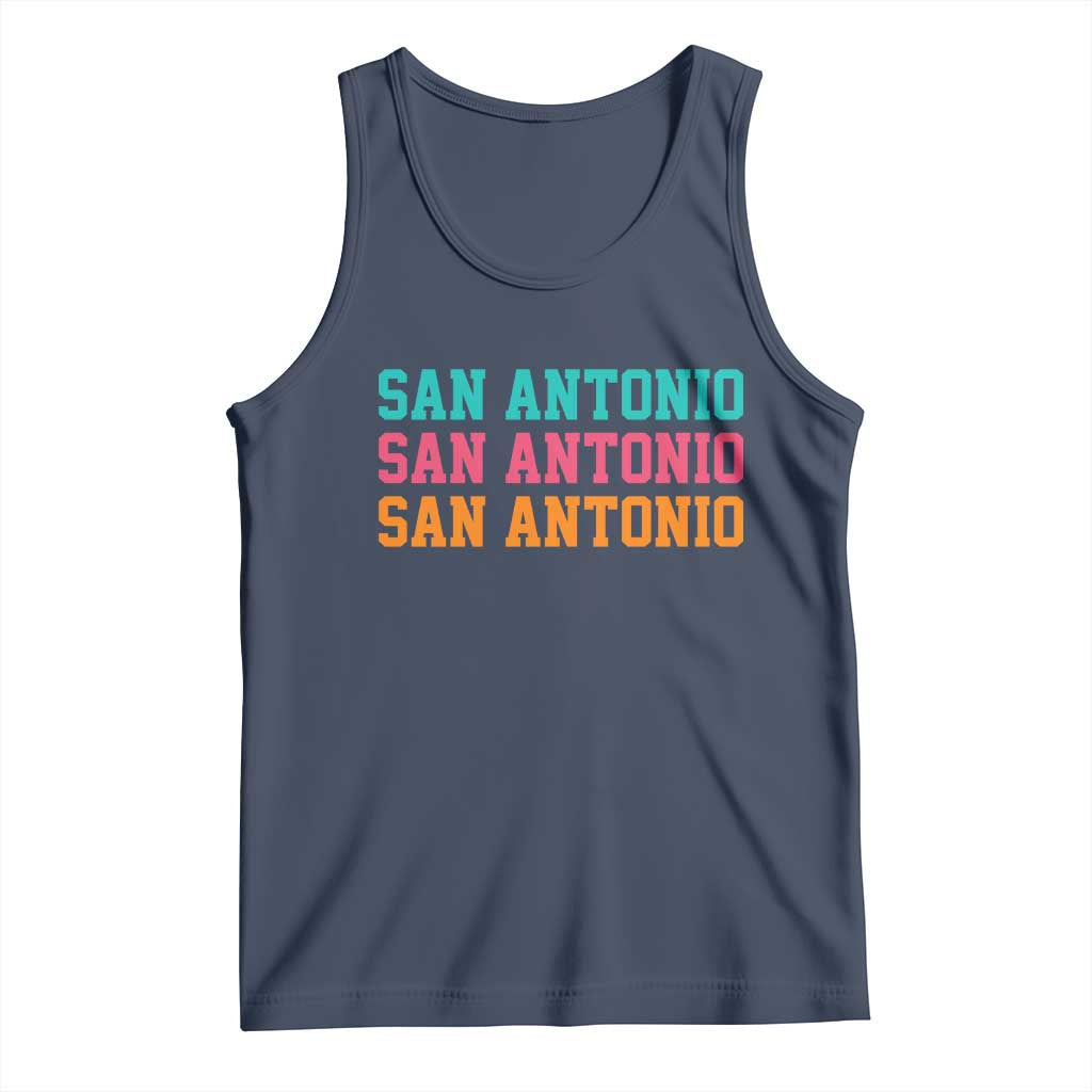 San Antonio Texas Pride Sports Fan Style Tank Top TX Game Day San Antonio Texas Pride Sports Fan