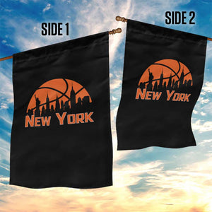 New York Skyline NY State Pride Garden Flag Game Day Sports Fan