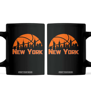 New York Skyline NY State Pride Coffee Mug Game Day Sports Fan