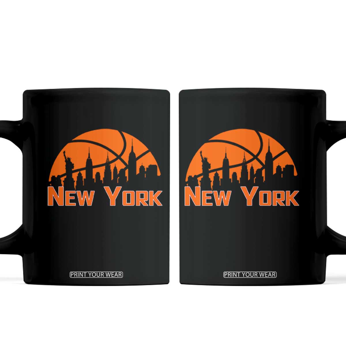 New York Skyline NY State Pride Coffee Mug Game Day Sports Fan