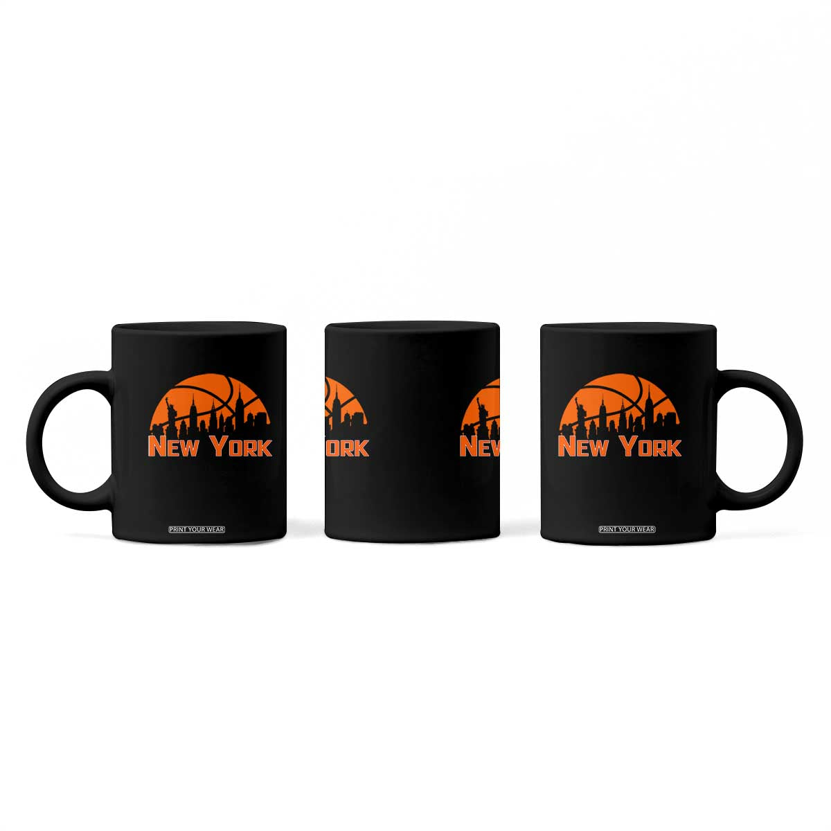 New York Skyline NY State Pride Coffee Mug Game Day Sports Fan