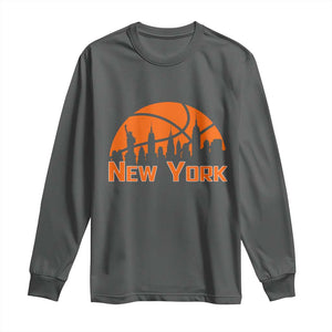 New York Skyline NY State Pride Long Sleeve Shirt Game Day Sports Fan