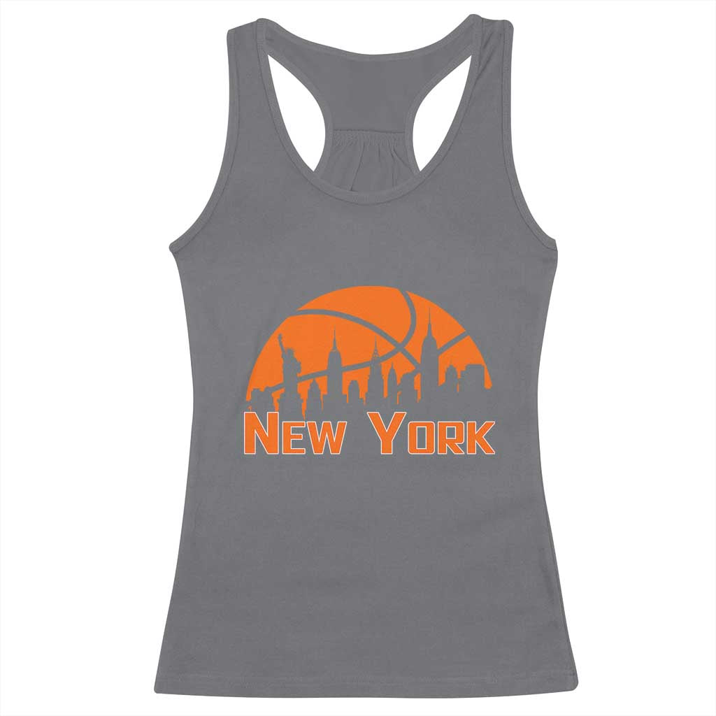 New York Skyline NY State Pride Racerback Tank Top Game Day Sports Fan