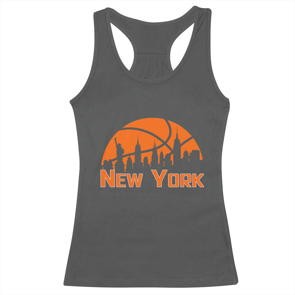 New York Skyline NY State Pride Racerback Tank Top Game Day Sports Fan