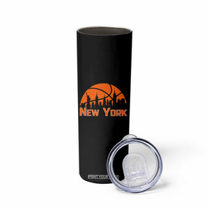 New York Skyline NY State Pride Skinny Tumbler Game Day Sports Fan