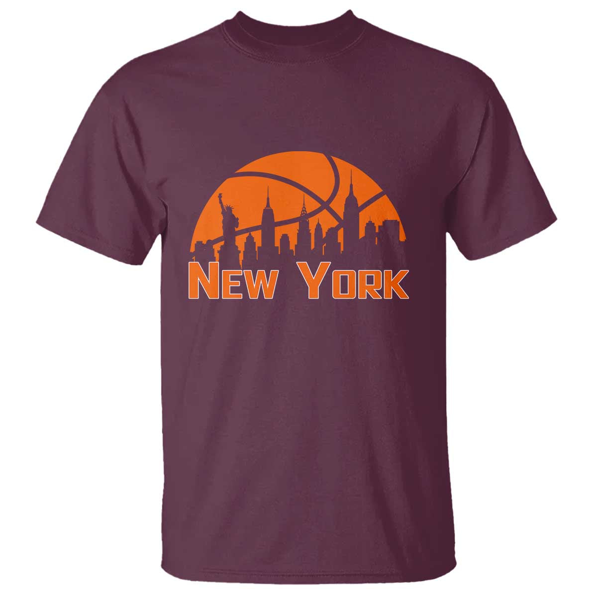 New York Skyline NY State Pride T Shirt Game Day Sports Fan