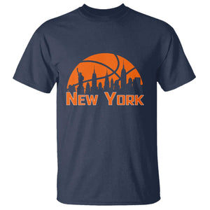 New York Skyline NY State Pride T Shirt Game Day Sports Fan