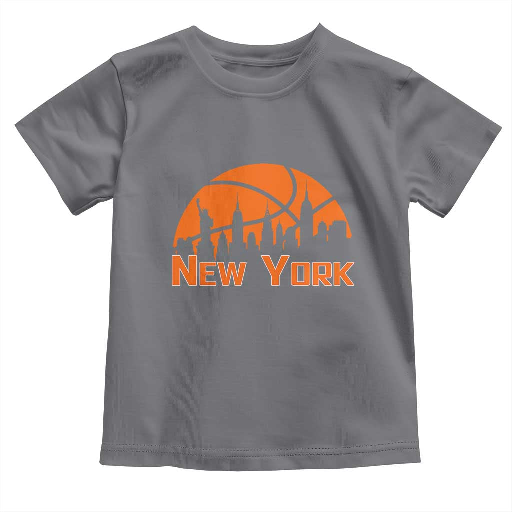 New York Skyline NY State Pride Toddler T Shirt Game Day Sports Fan