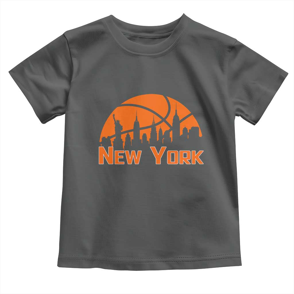 New York Skyline NY State Pride Toddler T Shirt Game Day Sports Fan
