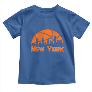 New York Skyline NY State Pride Toddler T Shirt Game Day Sports Fan