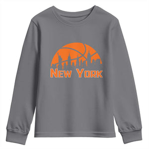New York Skyline NY State Pride Youth Sweatshirt Game Day Sports Fan