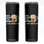 Funny Beer Drinking Skinny Tumbler Bad News for Beer I Just Woke Up TS14 Black Print Your Wear