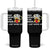 Funny Beer Drinking Tumbler With Handle Bad News for Beer I Just Woke Up TS14 One Size: 40 oz Black Print Your Wear
