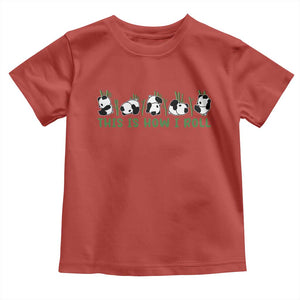 This Is How I Roll Toddler T Shirt Cute Bear Panda Lover TS14 Red Print Your Wear