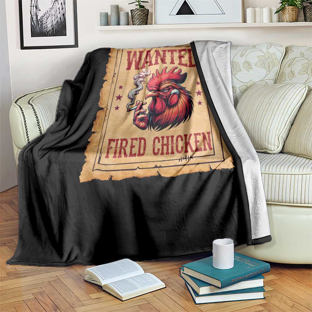 Funny Weed Lover Cannabis 420 Throw Blanket Fried Chicken TS14 Print Your Wear