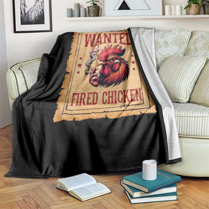 Funny Weed Lover Cannabis 420 Throw Blanket Fried Chicken TS14 Print Your Wear