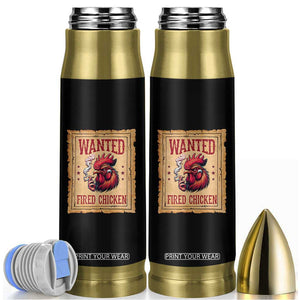 Funny Weed Lover Cannabis 420 Bullet Tumbler Fried Chicken TS14 Black Print Your Wear