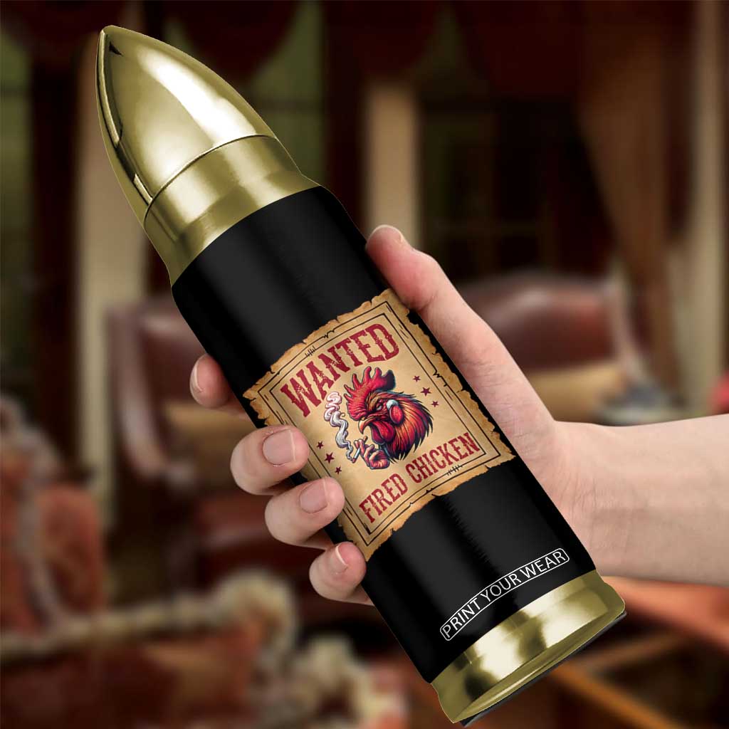 Funny Weed Lover Cannabis 420 Bullet Tumbler Fried Chicken TS14 Print Your Wear