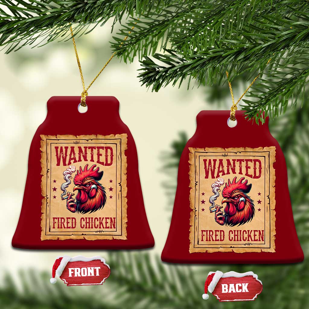 Funny Weed Lover Cannabis 420 Ceramic Ornament Fried Chicken TS14 Print Your Wear