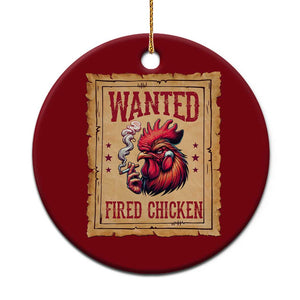 Funny Weed Lover Cannabis 420 Ceramic Ornament Fried Chicken TS14 1pc Red Print Your Wear