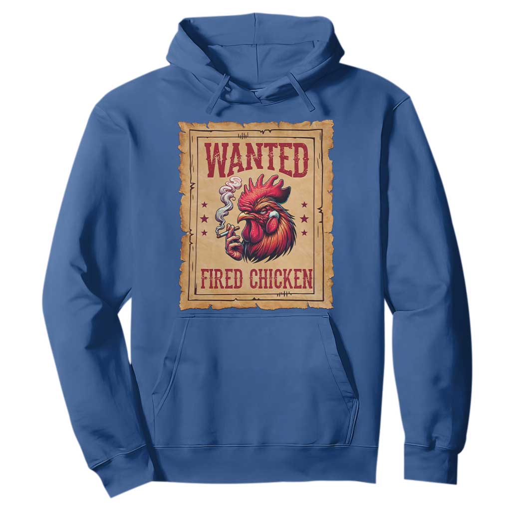 Funny Weed Lover Cannabis 420 Hoodie Fried Chicken TS14 Royal Blue Print Your Wear