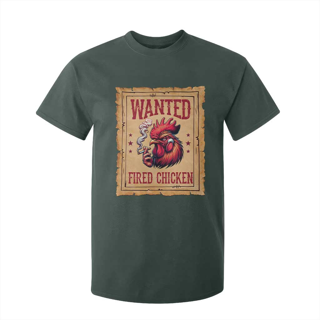 Funny Weed Lover Cannabis 420 T Shirt For Kid Fried Chicken TS14 Dark Forest Green Print Your Wear