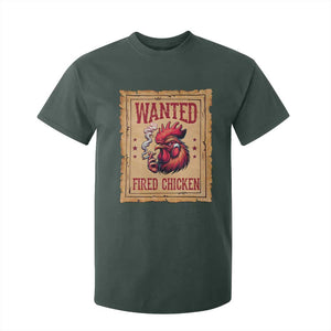 Funny Weed Lover Cannabis 420 T Shirt For Kid Fried Chicken TS14 Dark Forest Green Print Your Wear