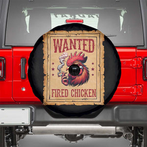 Funny Weed Lover Cannabis 420 Spare Tire Cover Fried Chicken TS14 Black Print Your Wear