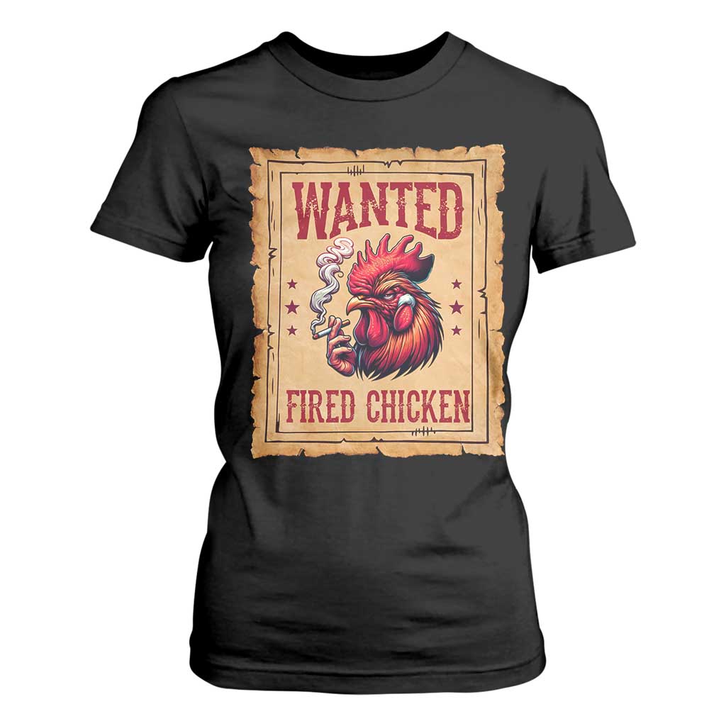 Funny Weed Lover Cannabis 420 T Shirt For Women Fried Chicken TS14 Black Print Your Wear