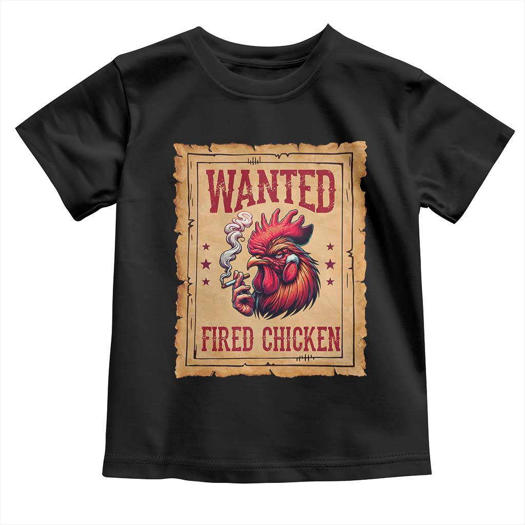 Funny Weed Lover Cannabis 420 Toddler T Shirt Fried Chicken TS14 Black Print Your Wear