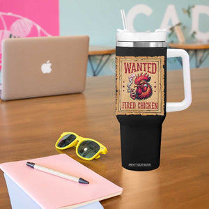 Funny Weed Lover Cannabis 420 Tumbler With Handle Fried Chicken TS14 Print Your Wear