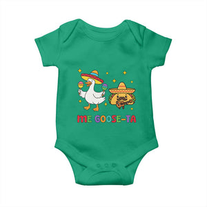 Me Goose Ta Mexican Baby Onesie Funny Spanish Taco Mexican Food Meme TS14 Irish Green Print Your Wear