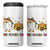 Me Goose Ta Mexican 4 in 1 Can Cooler Tumbler Funny Spanish Taco Mexican Food Meme TS14 One Size: 16 oz White Print Your Wear