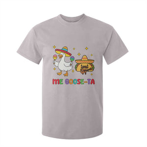 Me Goose Ta Mexican T Shirt For Kid Funny Spanish Taco Mexican Food Meme TS14 Ice Gray Print Your Wear