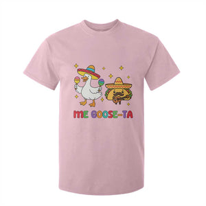 Me Goose Ta Mexican T Shirt For Kid Funny Spanish Taco Mexican Food Meme TS14 Light Pink Print Your Wear