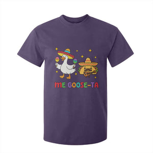 Me Goose Ta Mexican T Shirt For Kid Funny Spanish Taco Mexican Food Meme TS14 Purple Print Your Wear