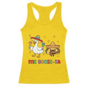 Me Goose Ta Mexican Racerback Tank Top Funny Spanish Taco Mexican Food Meme TS14 Daisy Print Your Wear