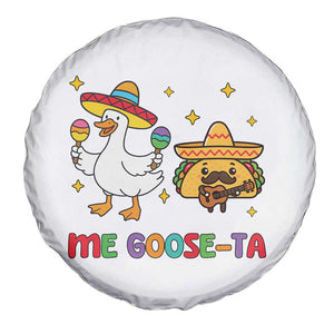 Me Goose Ta Mexican Spare Tire Cover Funny Spanish Taco Mexican Food Meme TS14 Print Your Wear