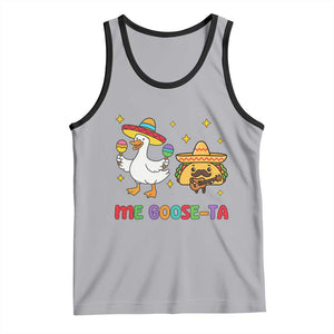 Me Goose Ta Mexican Tank Top Funny Spanish Taco Mexican Food Meme TS14 Athletic Heather Black Print Your Wear