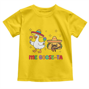 Me Goose Ta Mexican Toddler T Shirt Funny Spanish Taco Mexican Food Meme TS14 Daisy Print Your Wear